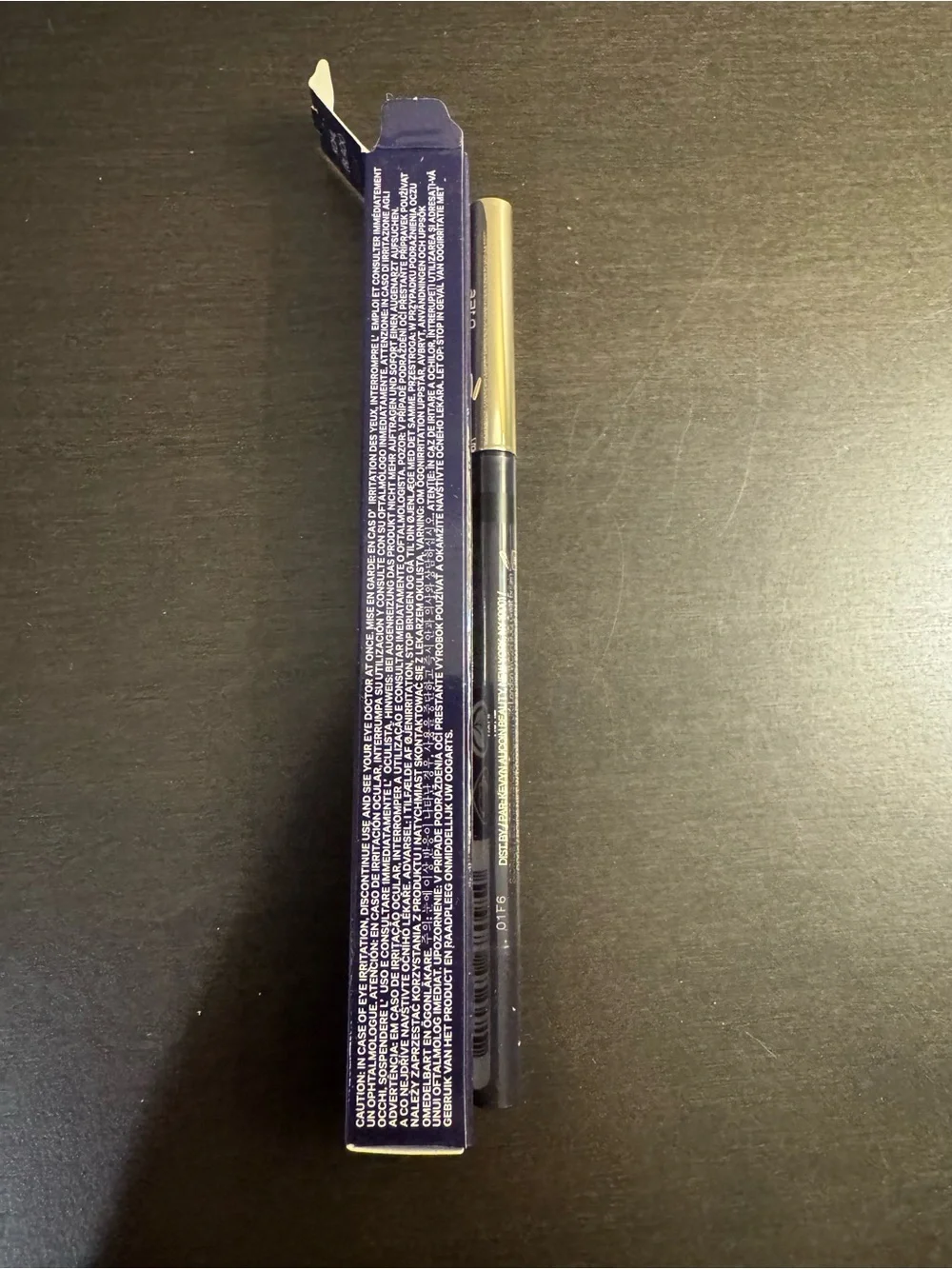 Kevyn Aucoin Precision Eye Definer Kohl Black .01 oz .06 g Full Size NIB
